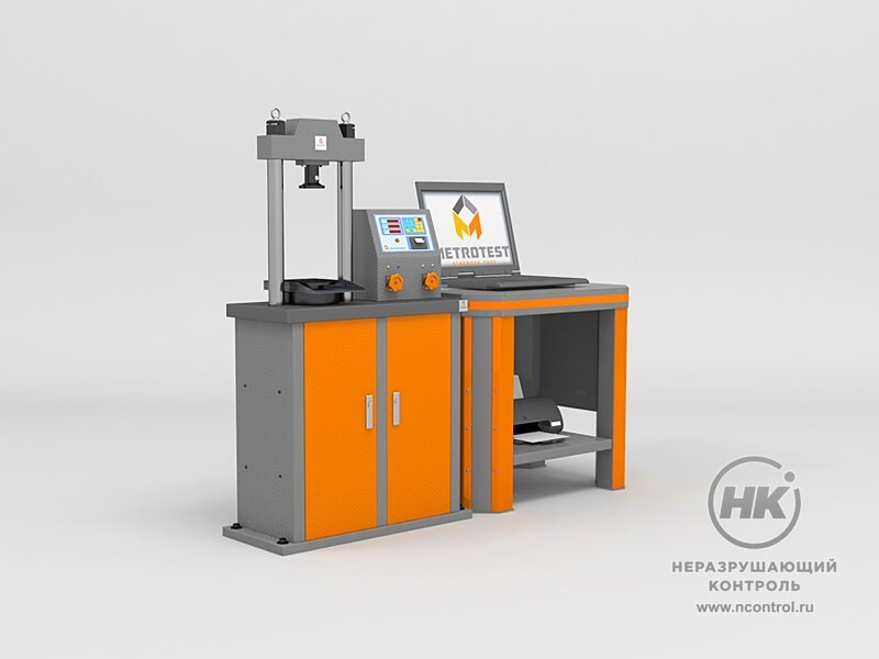 Электрогидравлический испытательный пресс ПИ-300-М-IV [фото №1]