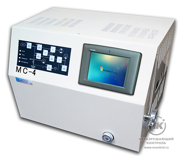 Масс-спектрометрический гелиевый течеискатель МС-4М [фото №1]